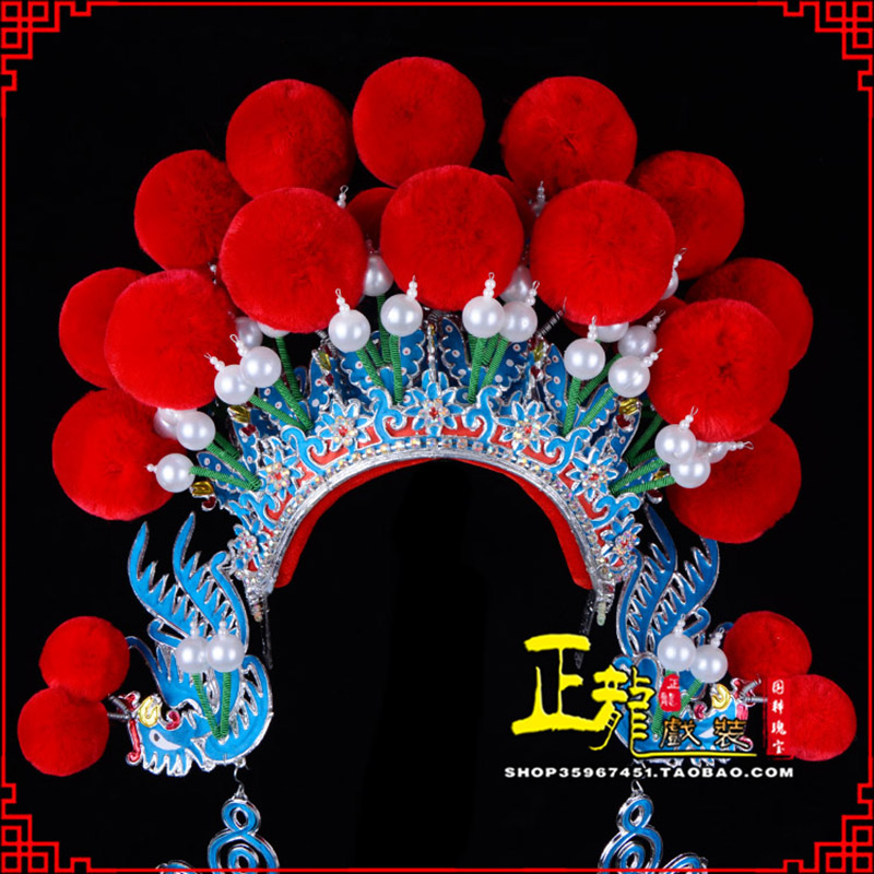 鄂托克前旗戏曲盔帽武旦穆桂英花木兰女将 中档七星帽