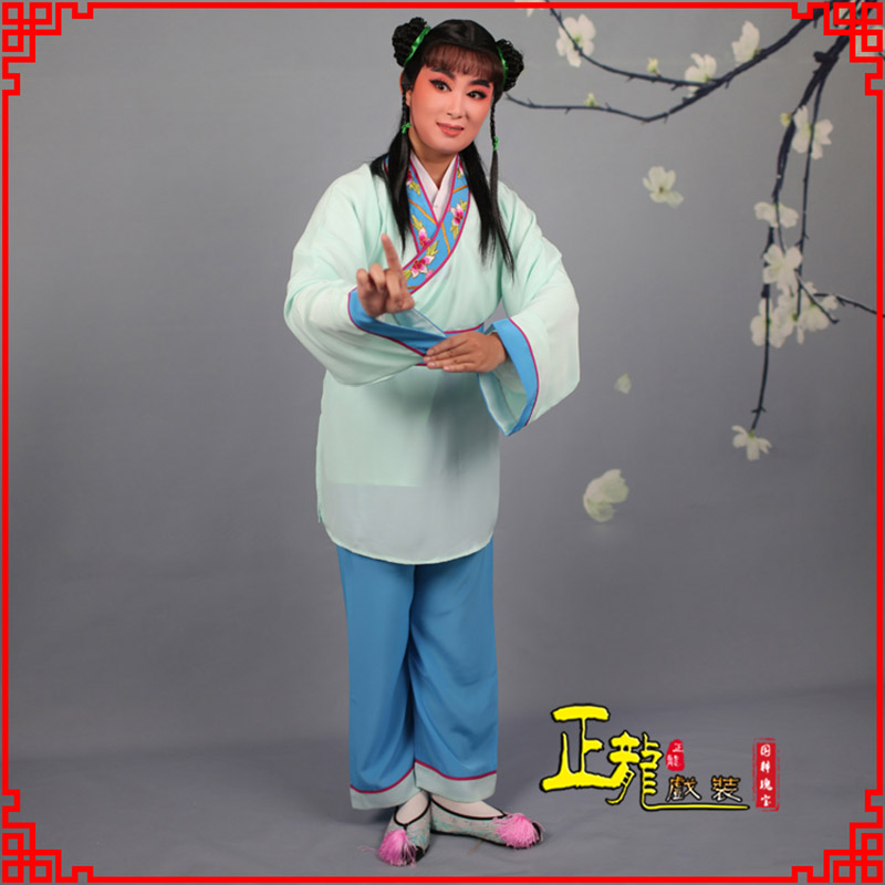 鄂托克前旗歌仔戏童生小孩影视银心四九服 书童衣