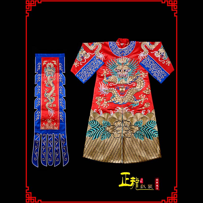 鄂托克前旗武生戏服坐龙龙套