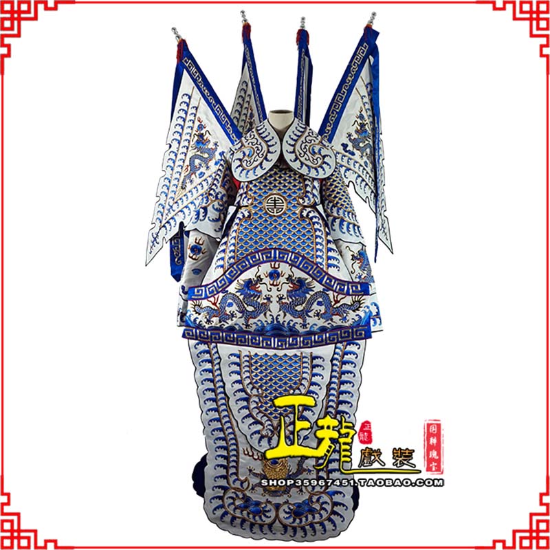 鄂托克前旗武生武将大靠祥龙勾金